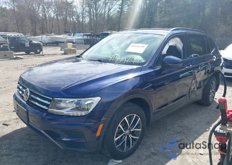 2021 Volkswagen Tiguan 2.0T S из США, поврежденный, VIN 3VV0B7AX1MM151318